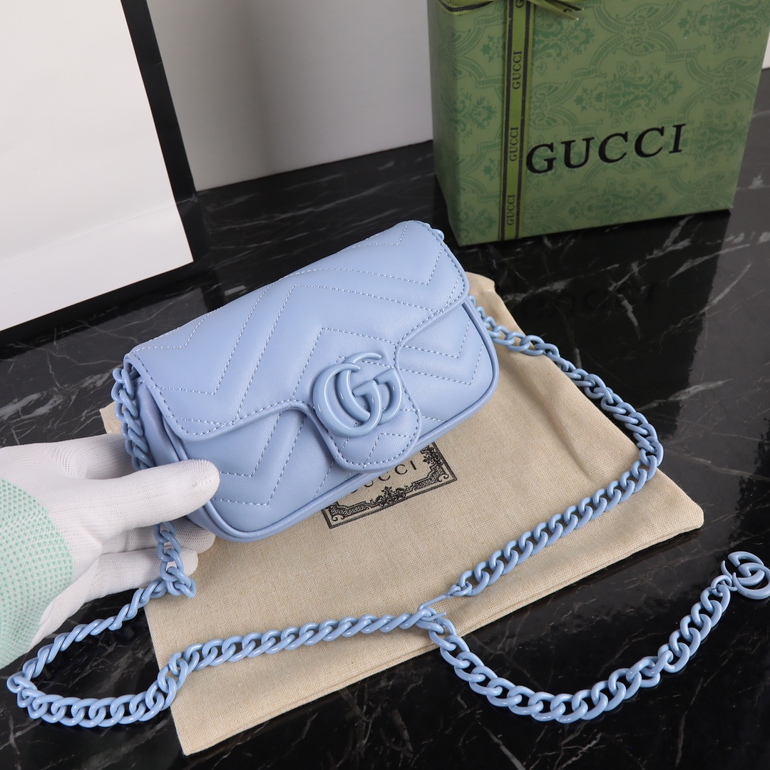 Gucci699757LM021 16.5x9.5x4.5cm