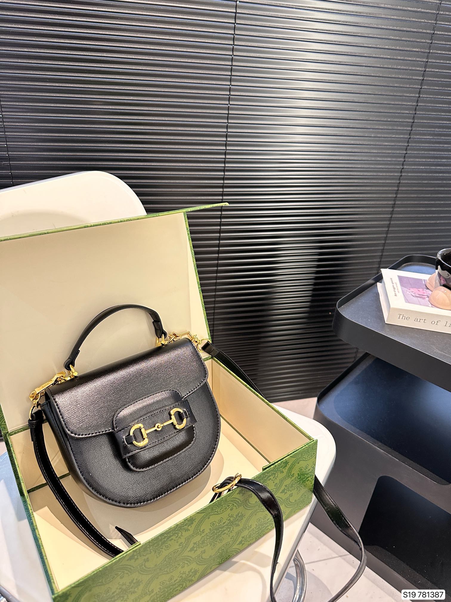 Gucci Horsebit 1955 Handbag 781387 LLS061 19cm