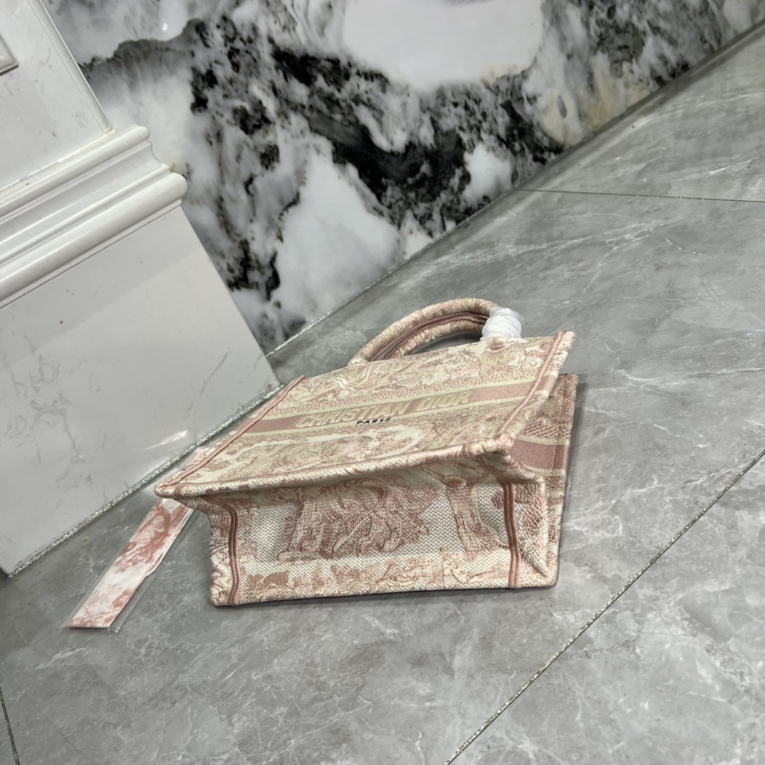 10A + top quality Small Dior Book Tote 0175 XB012 26cm