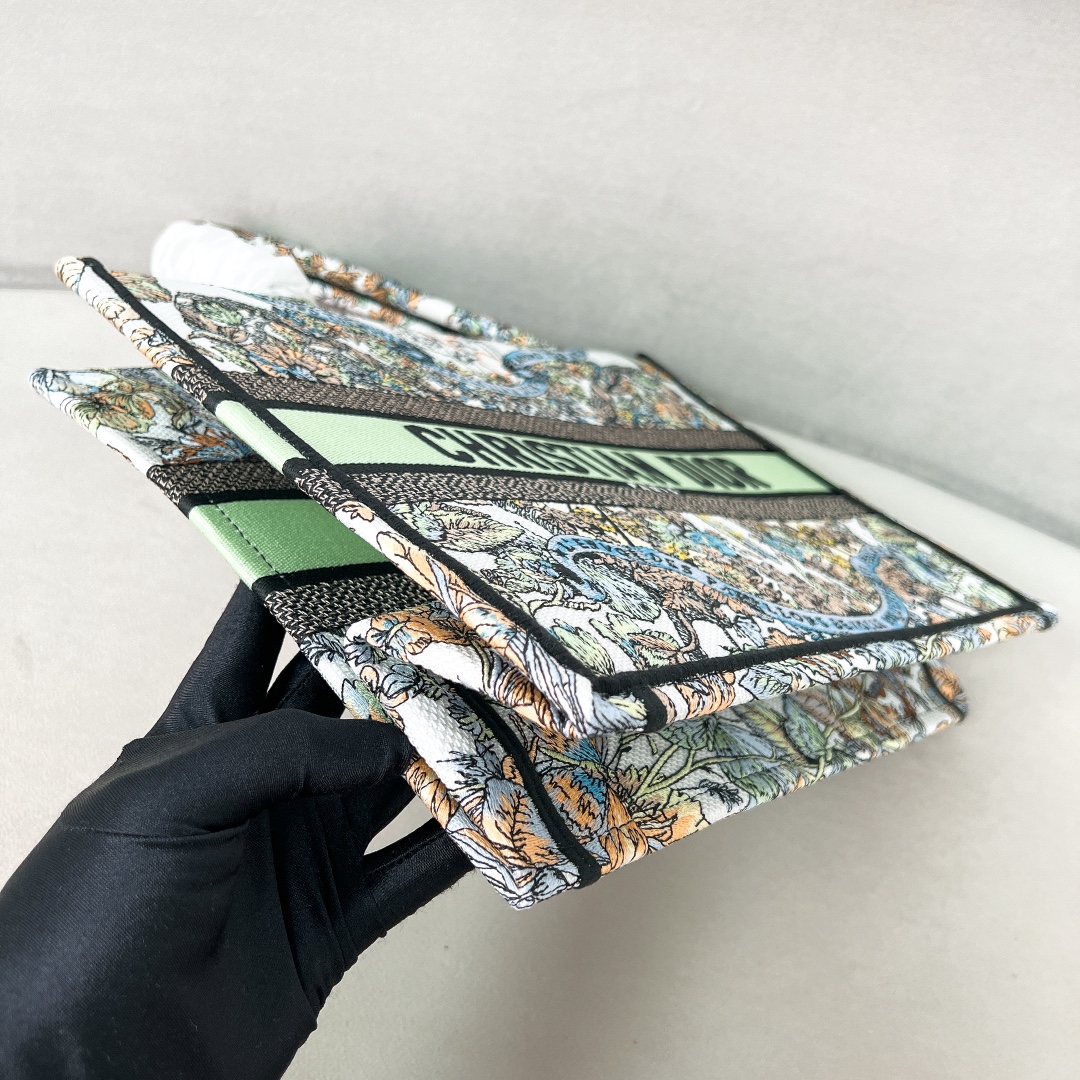 10A + top quality Medium Dior Book Tote 1296 DLAM022 36cm