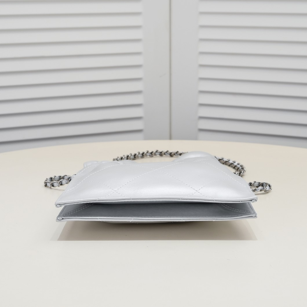 Chanel Drawstring Trash Bag Shoulder Bag Handbag