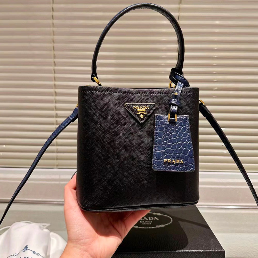 Prada Panier Handbag Saffiano Shoulder Bag（Replica）