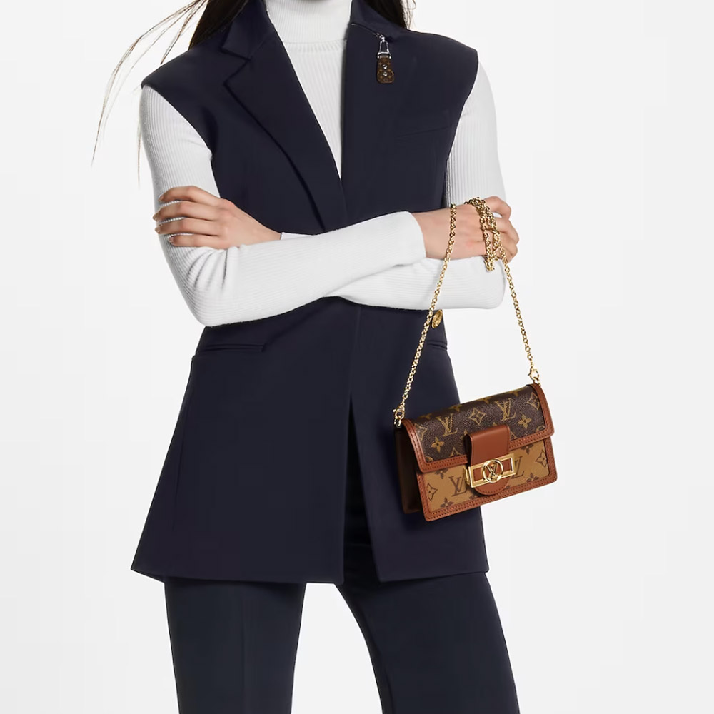 Louis Vuitton LV Dauphine Mini&Small Shoulder Bag (Replica)