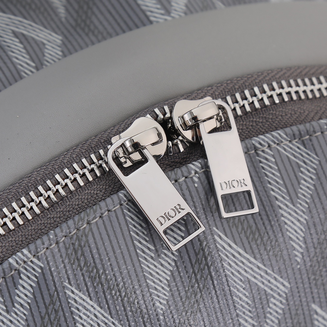 Small Rider Backpack Gray canvas 6601 LM022 28cm