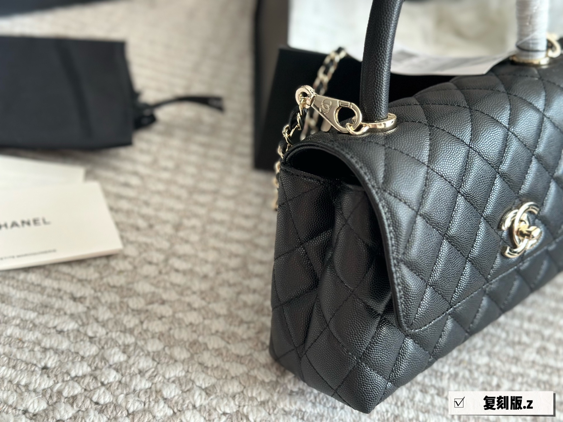 Chanel Coco Handle Bag 032 DB502 22cm