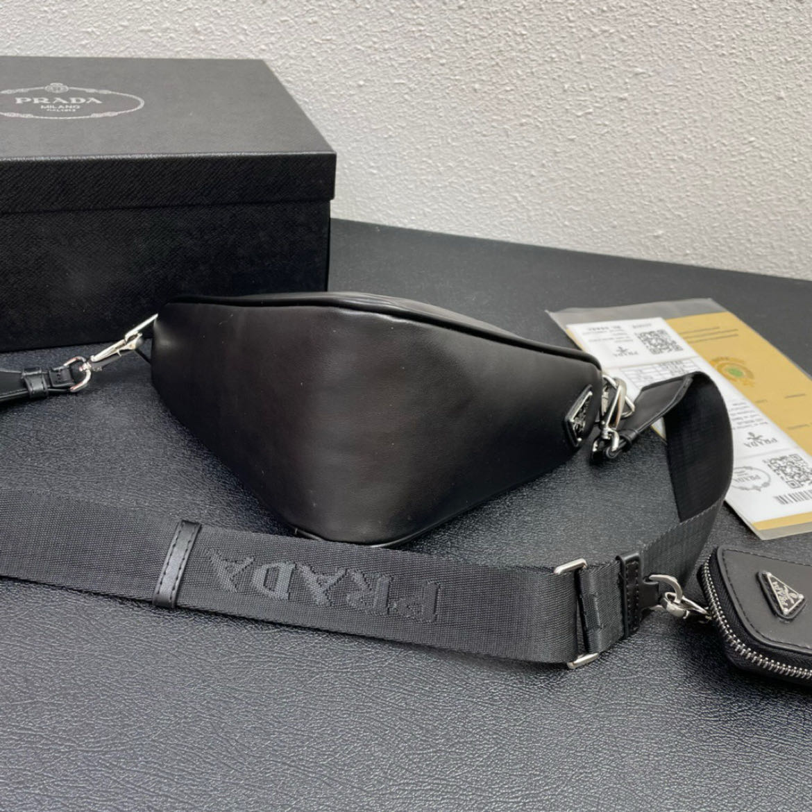 Prada Triangle Bag 1BH190 LM081 26cm