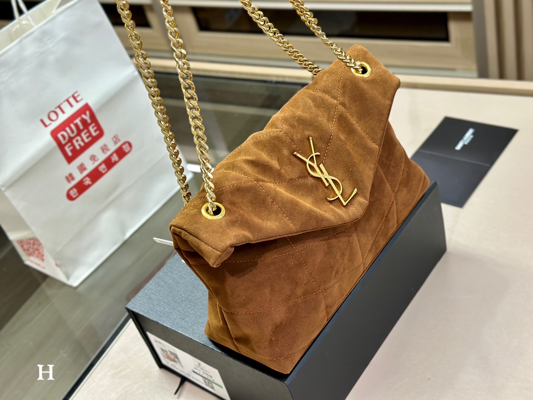 YSL Loulou puffer 4752 DB551 28cm