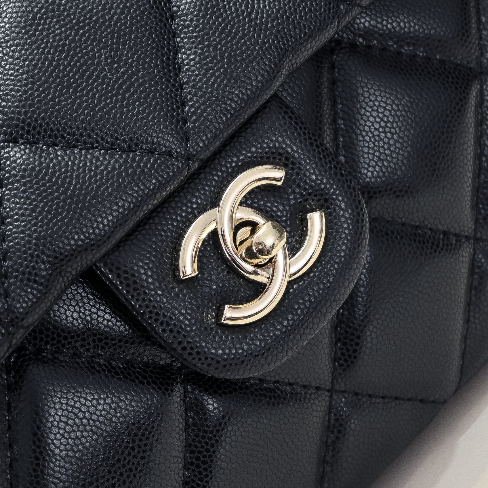 Chanel 24p Litchi Grain Cowhide Kelly Handbag Shoulder Bag Handbag