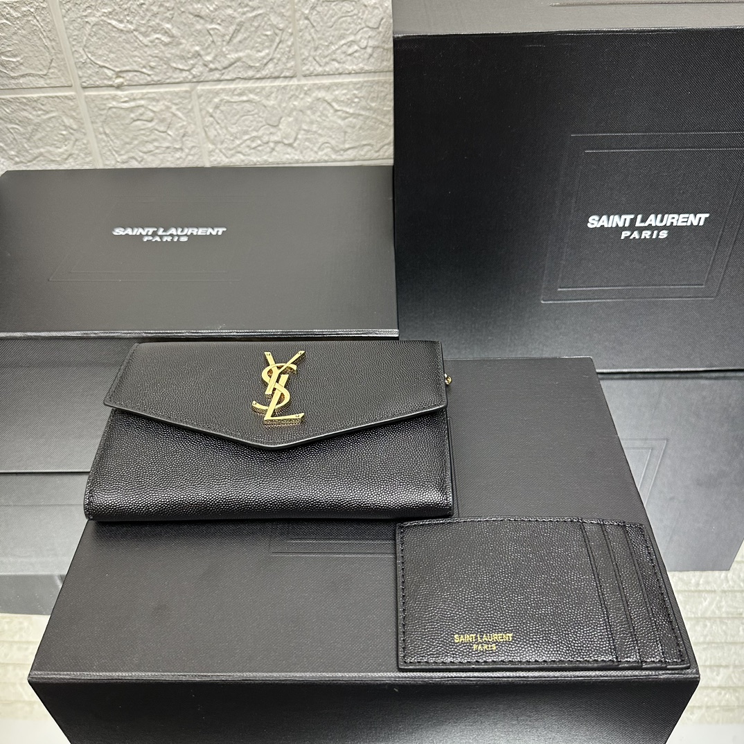 YSL Uptown Chain Wallet 607788 LM011 19cm