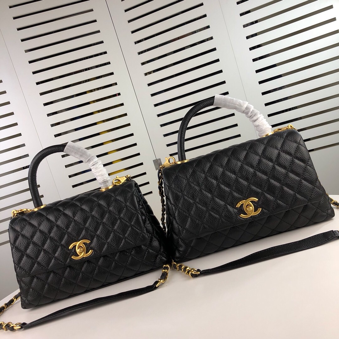 Chanel Black Medium Shoulder Bag Handbag
