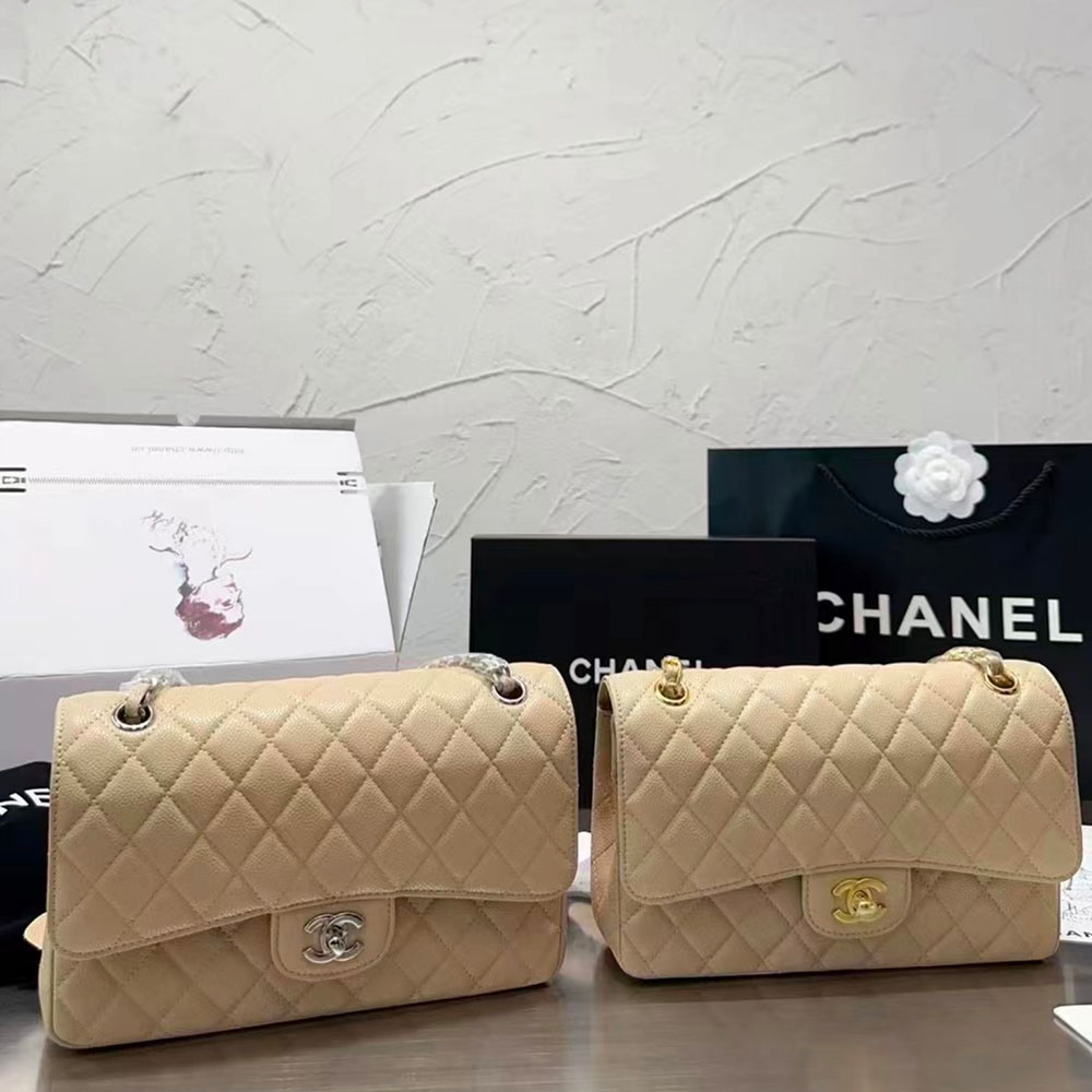 Chanel Caviar CF Medium 25CM Shoulder Bag(Replica)
