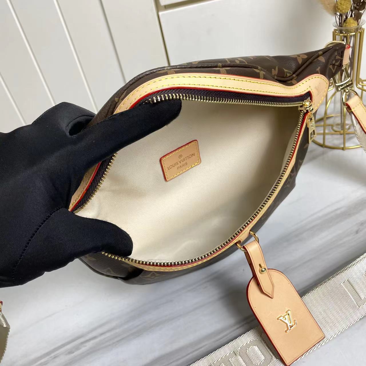 LV High Rise Belt Bag 46784 CS031 38cm