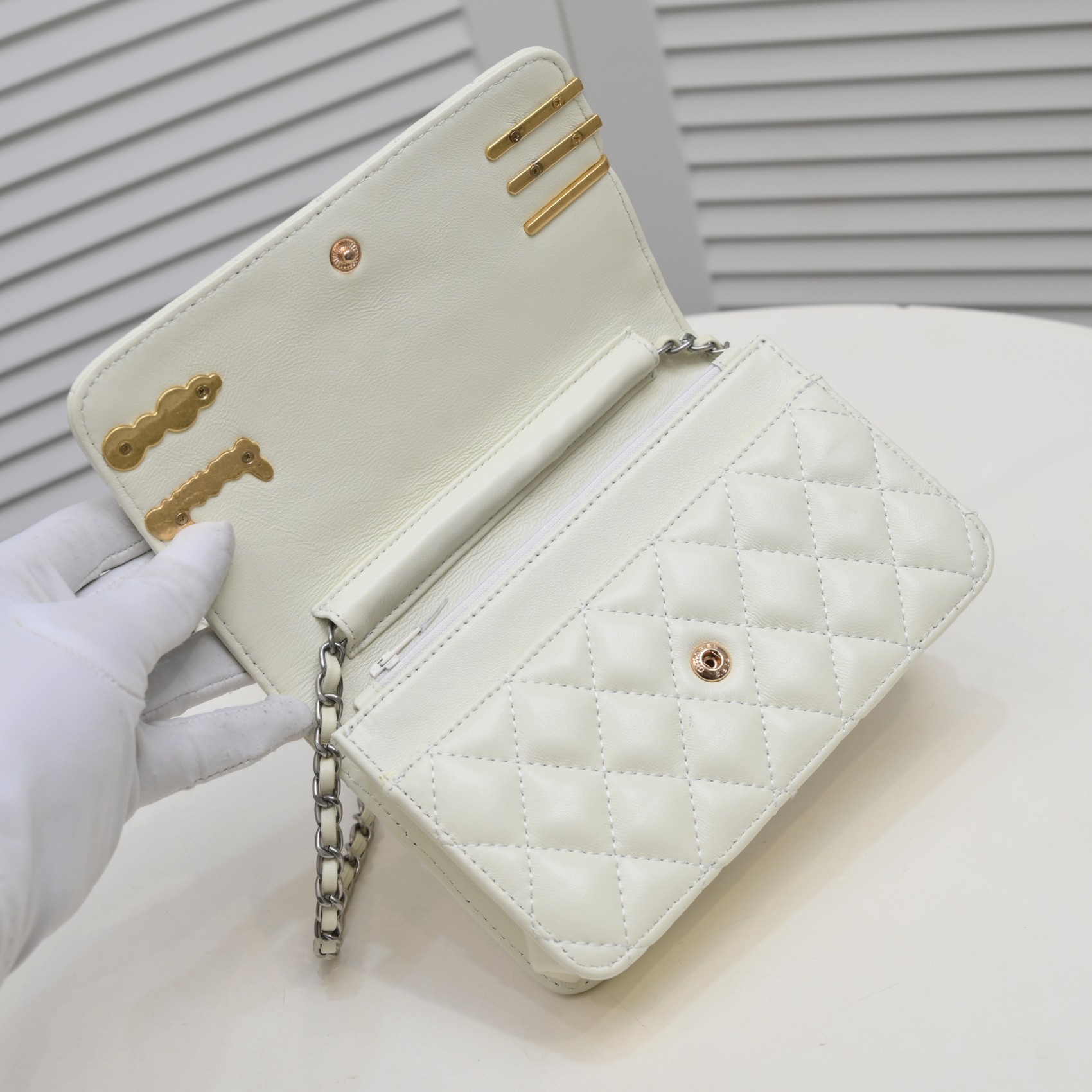 Chanel Alphabet Hardware CF Shoulder Bag Handbag