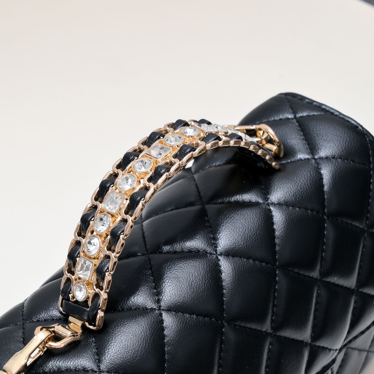 Chanel 23A Diamond Handle CF Mini Shoulder Bag Handbag