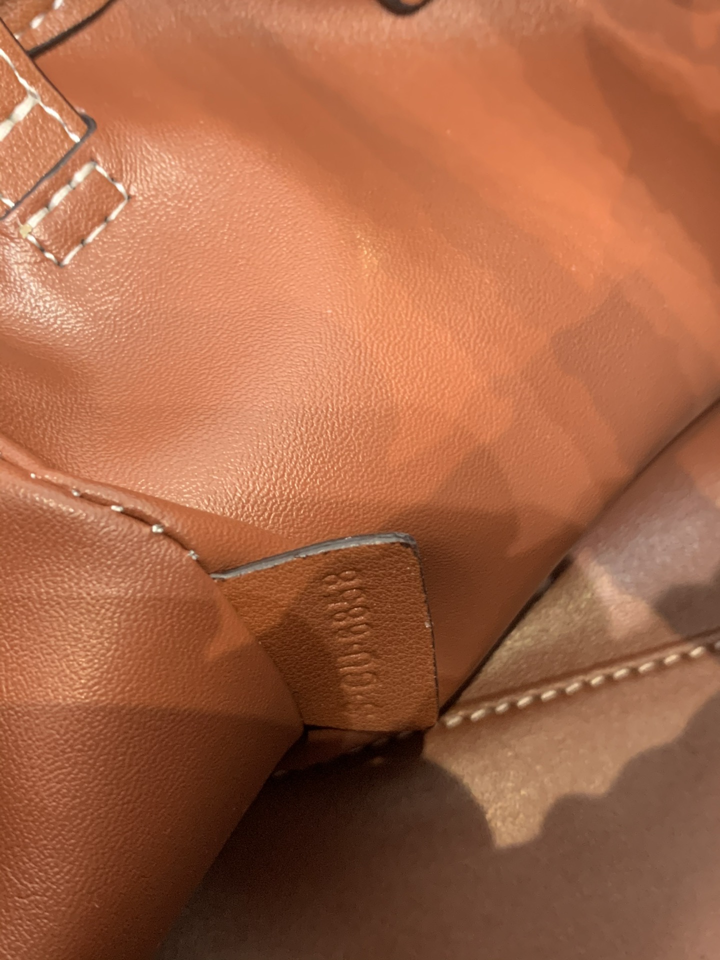 CABAS TRIOMPHE Small Bag Brown 111013 LM051 22cm