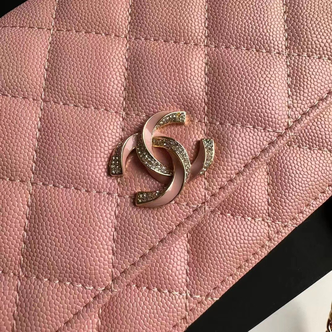 Chanel A33814 Pink LM531 19cm