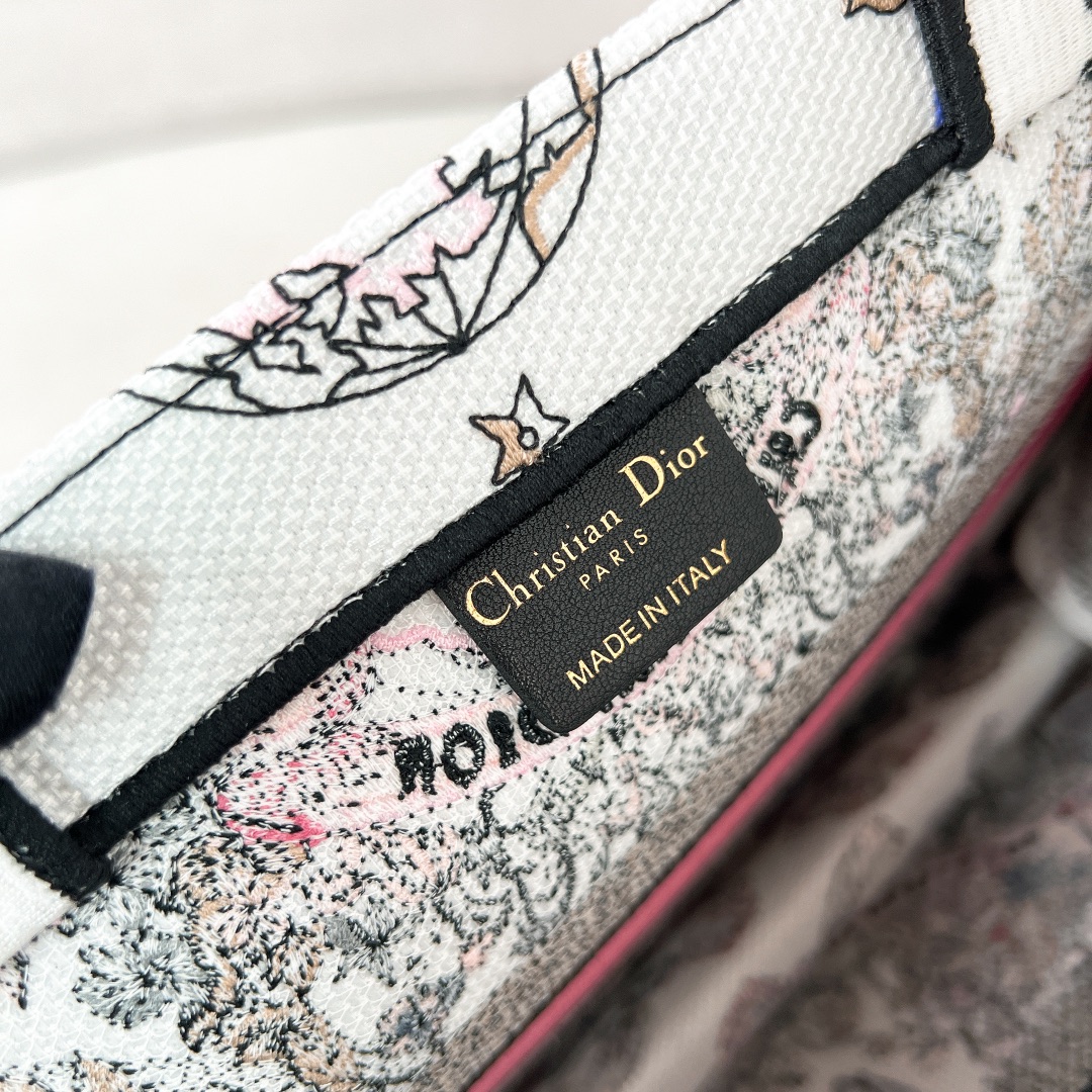 10A + top quality Medium Dior Book Tote 1296 DLAM022 36cm