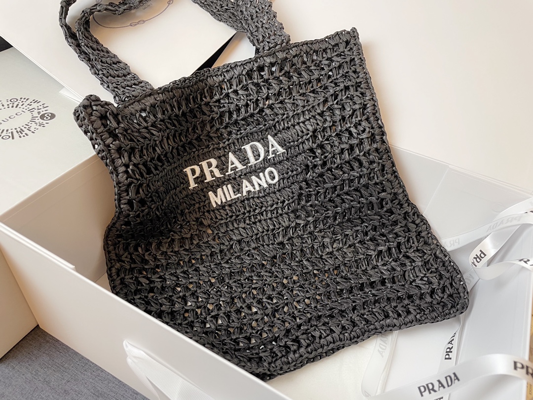 Prada 1BG393 Black LM031 36cm