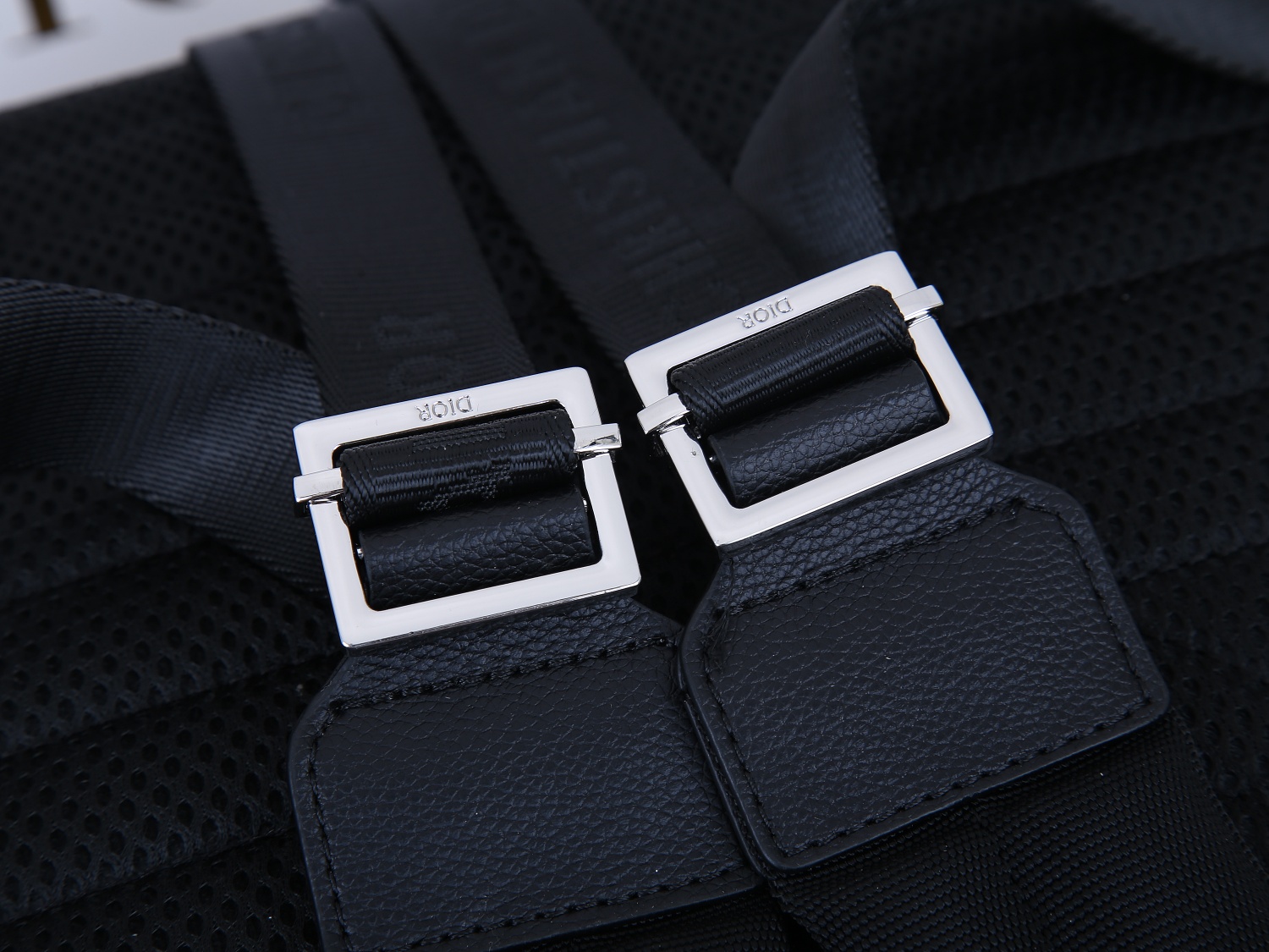 Small Rider Backpack Black print 6601 LM022 28cm