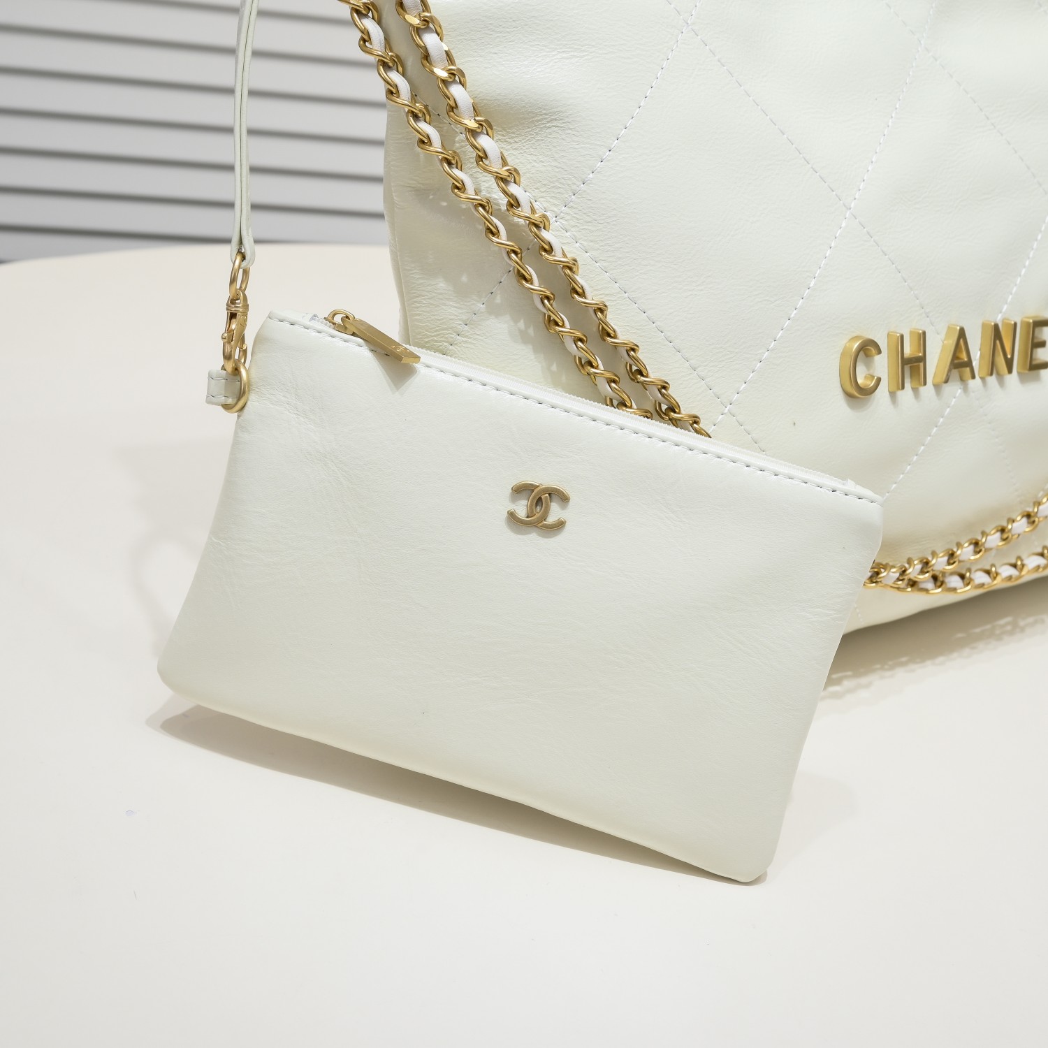 Chanel 22 Bag Pearl Bag Shoulder Bag Handbag