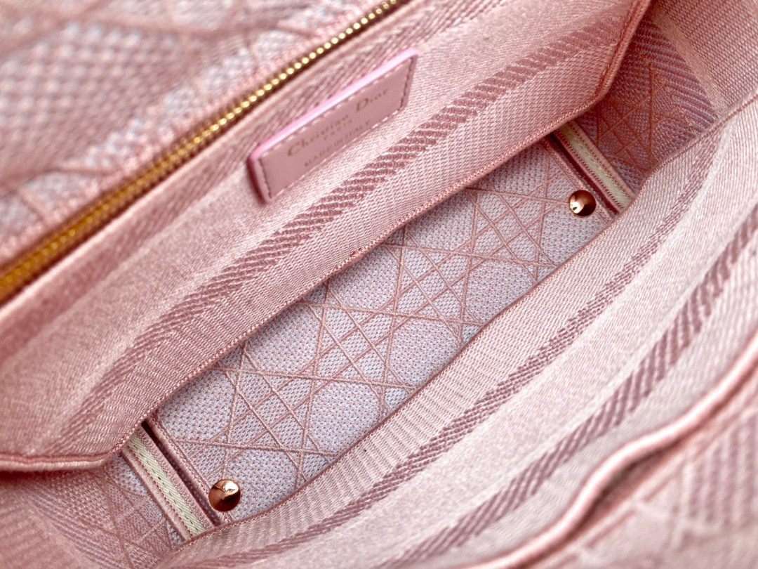 10A + top quality Dior Medium Lady D-Lite Bag M0565 LM003 24cm