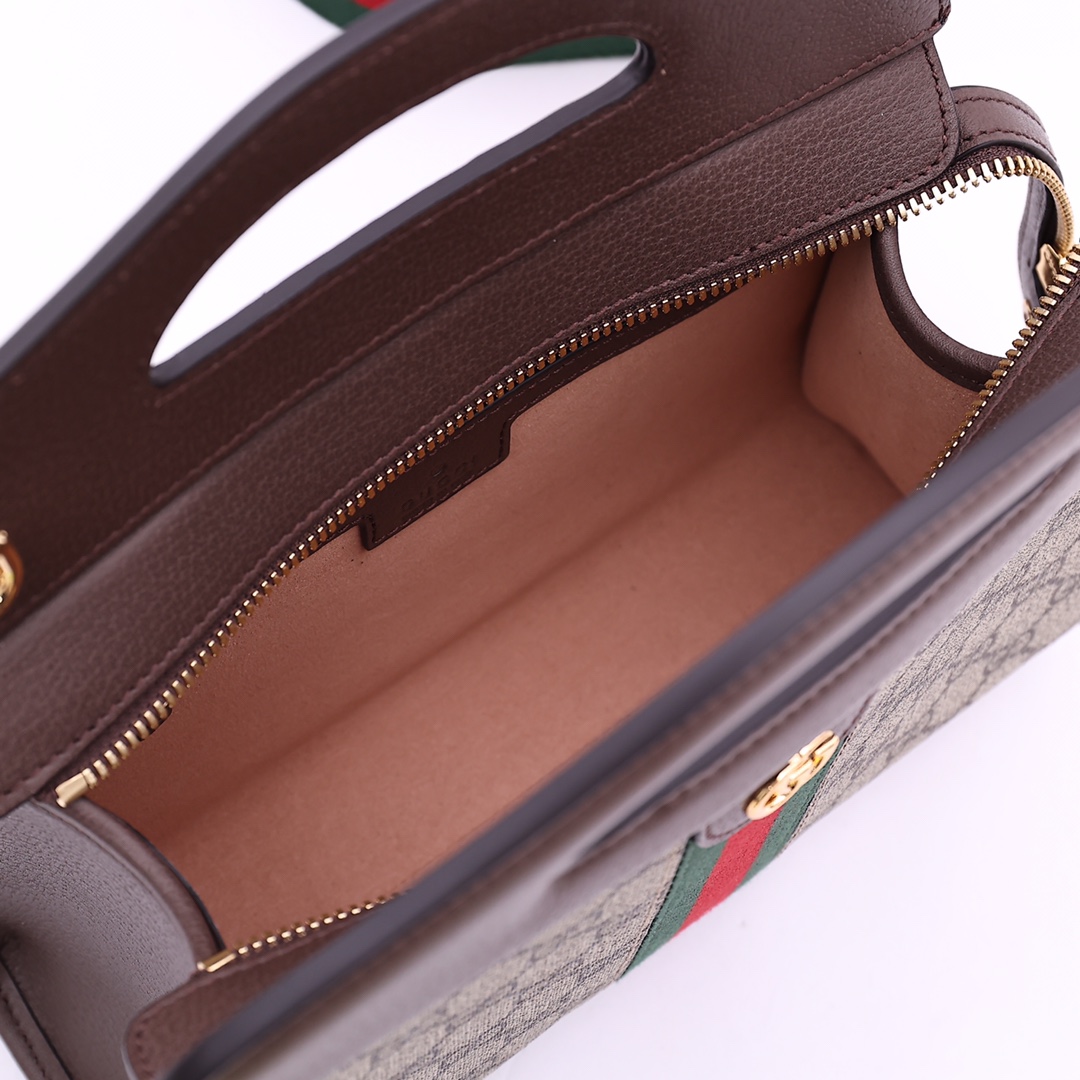 GUCCI Ophidia small tote with Web  693724