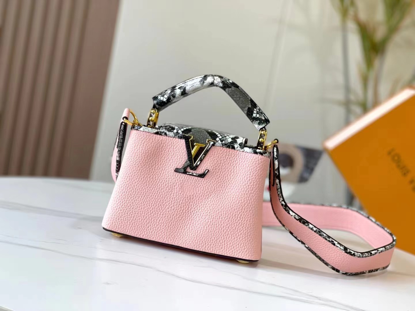 LV Capucines Bag M95508 M95509 LM012032 21-27cm