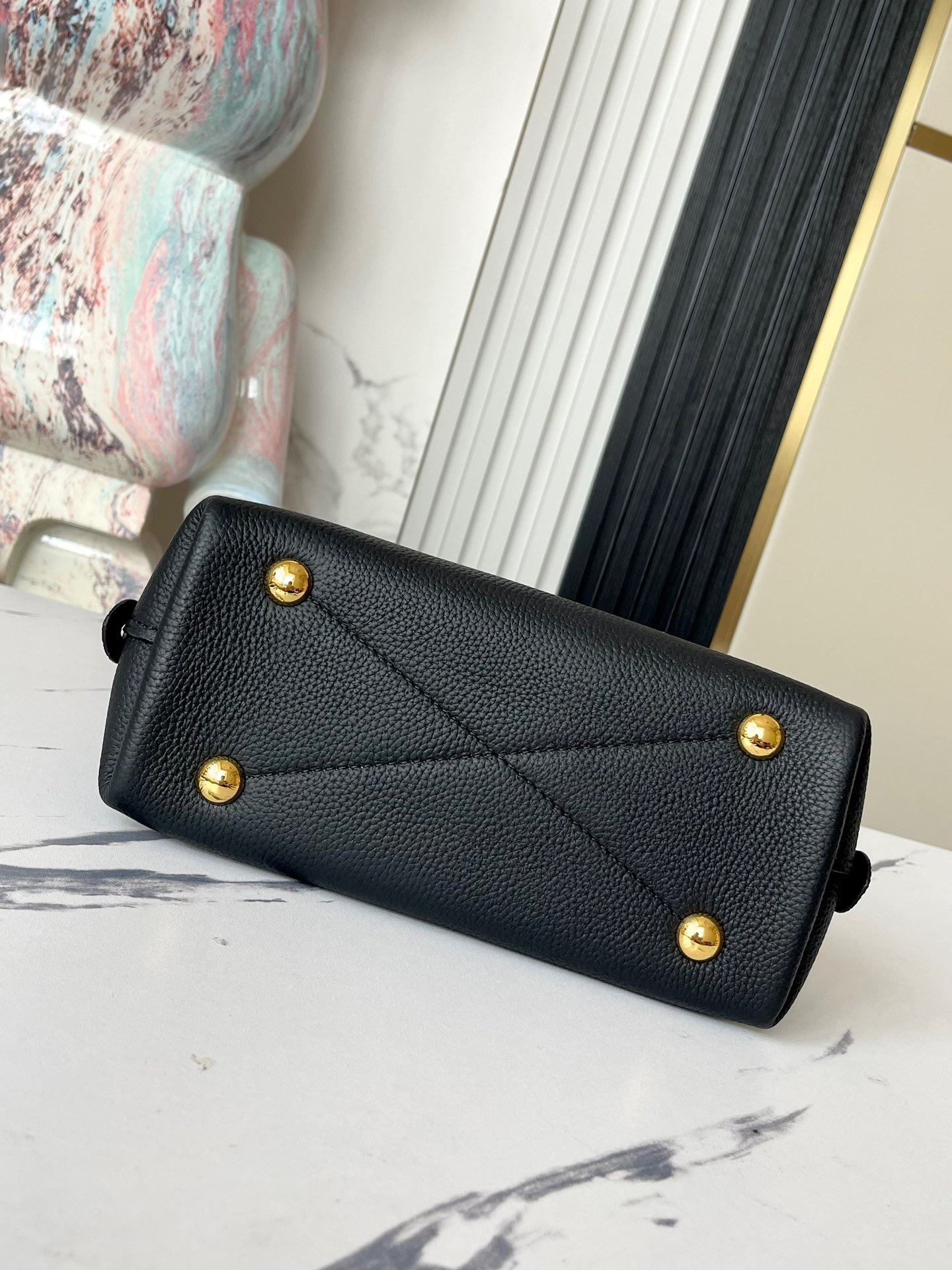 Louis Vuitton LV Neo Alma BB 2way Bag Monogram Empreinte Leather Handbag(Replica)