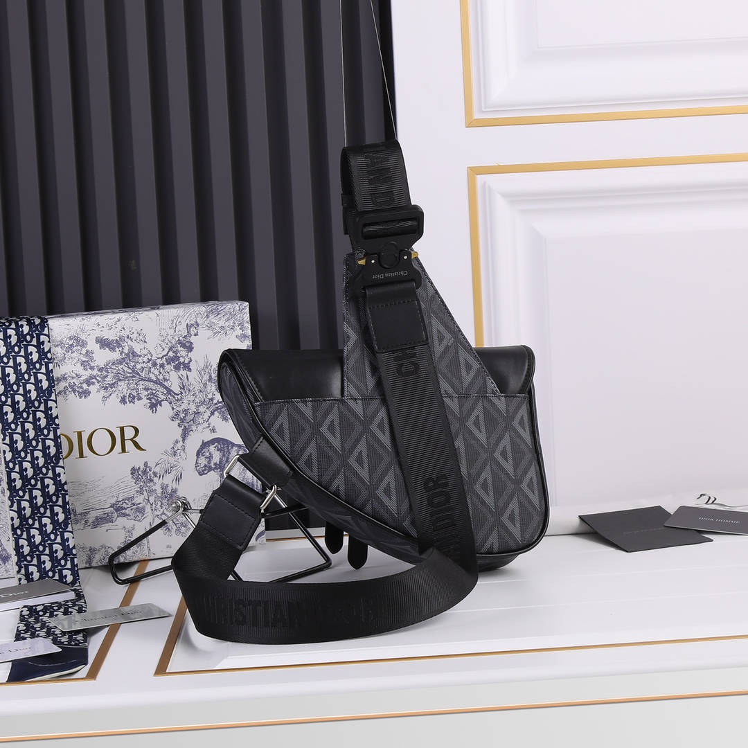 Saddle Bag Black CD-2222 XB002 28cm