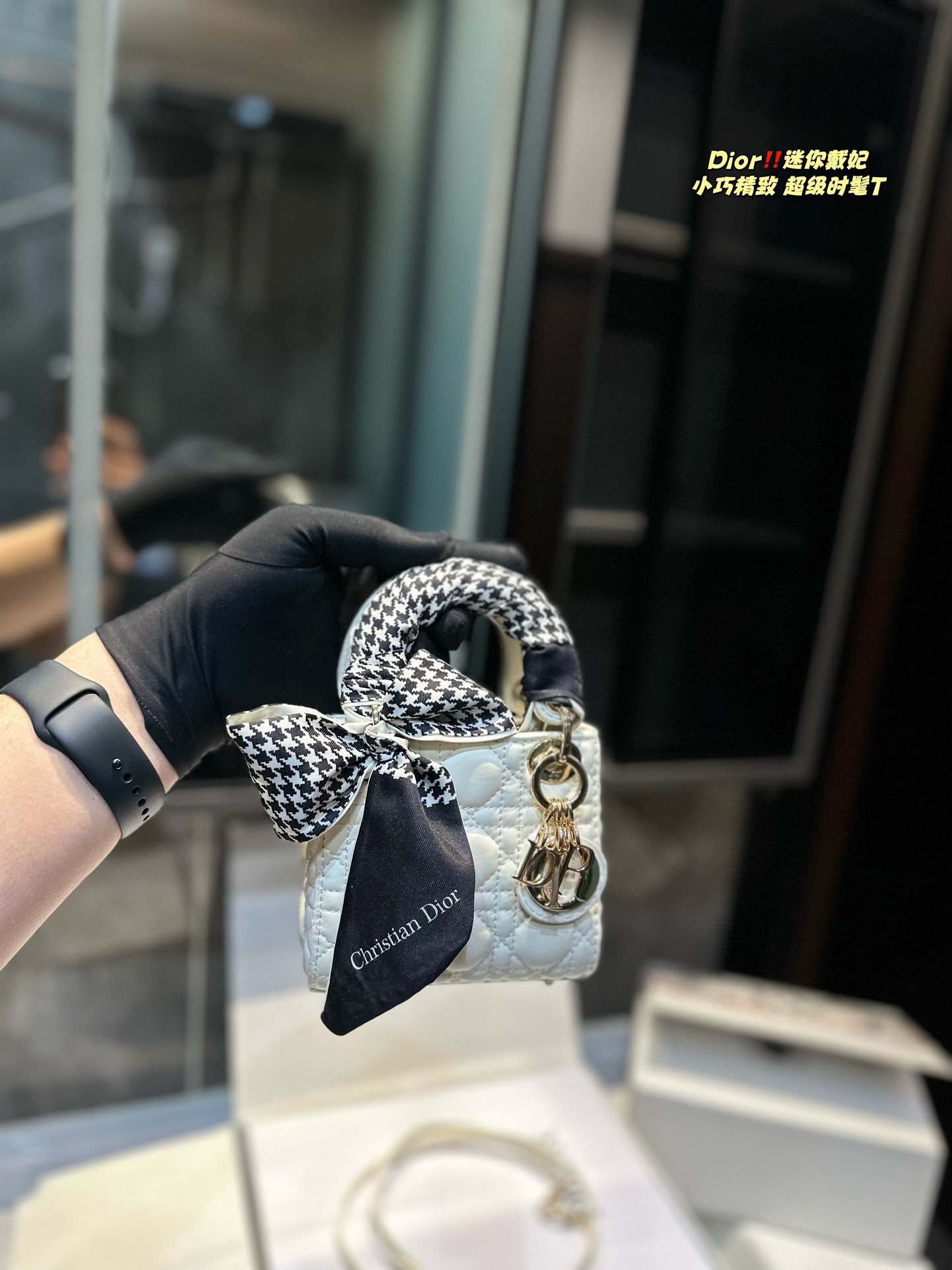 Dior Lady Dior Micro Bag 001 DB571 12cm