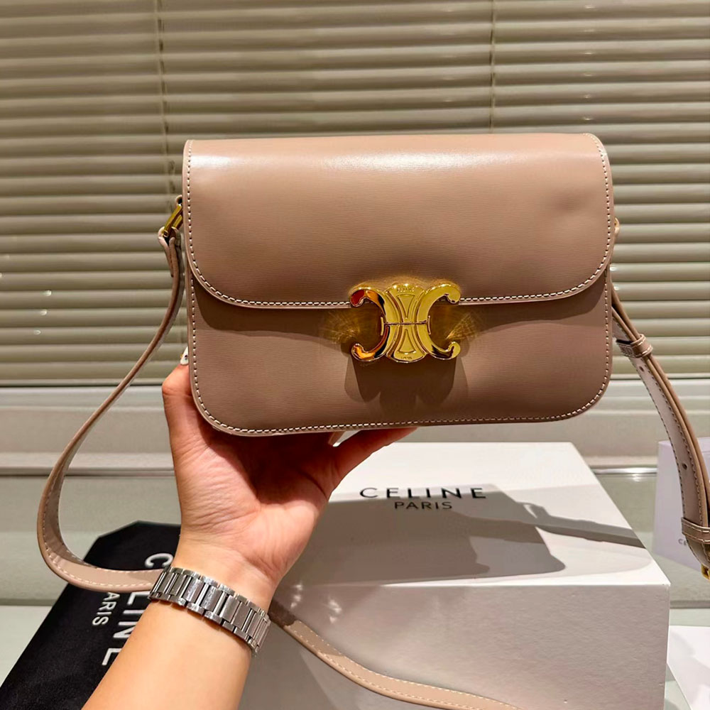 CELINE Triomphe Shoulder Bag Small&Medium(Replica)