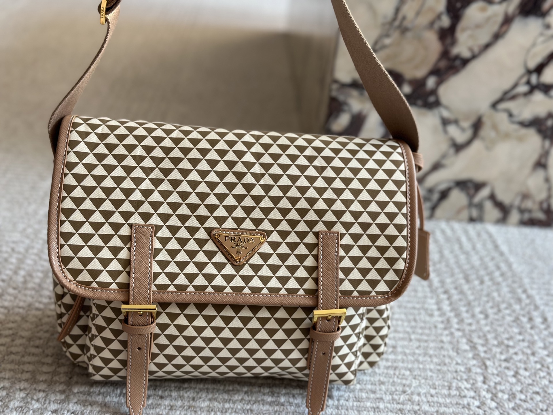 Prada Shoulder Bag 015 DB002 25cm