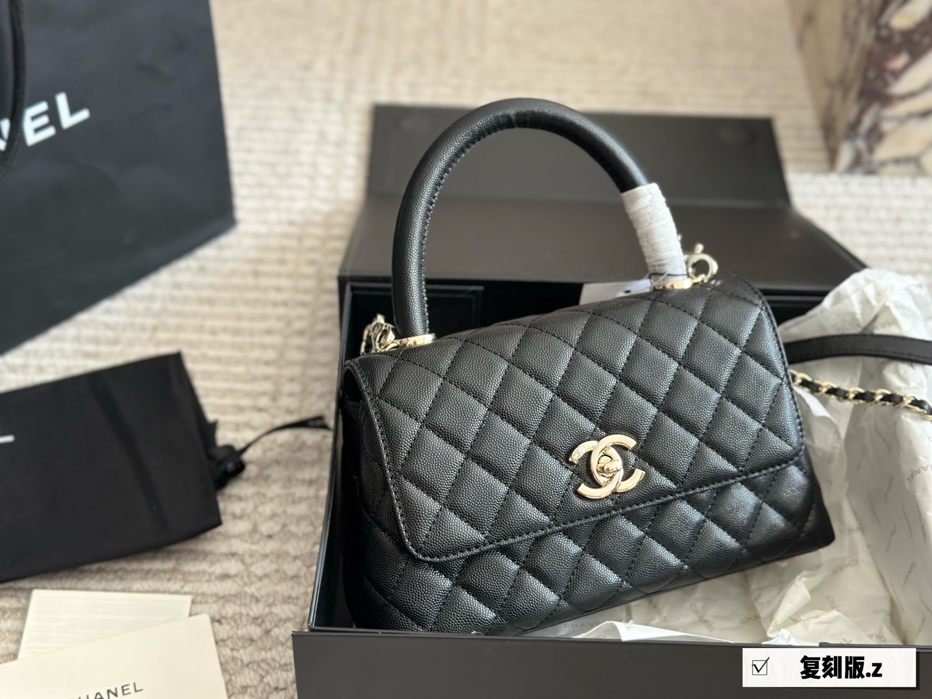 Chanel Coco Handle Bag 032 DB502 22cm