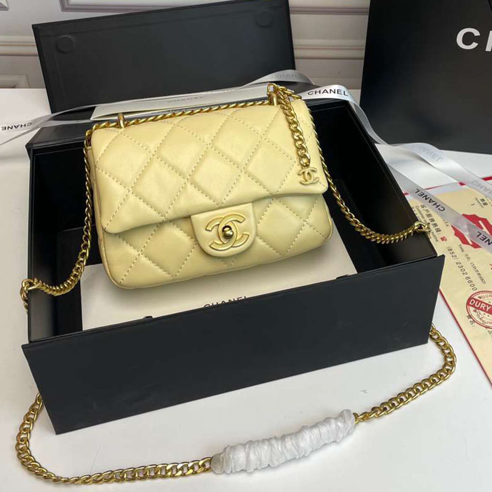 Chanel CC CF Enamel Buckle Bag(Replica)
