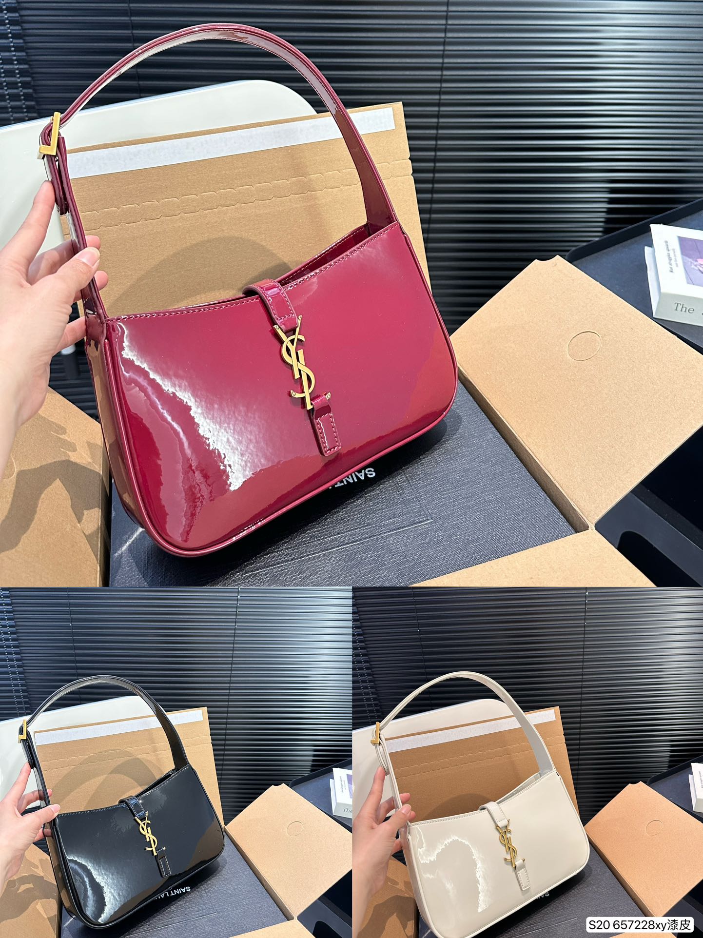 YSL Le5A7 Bag 657228 DB561 25cm