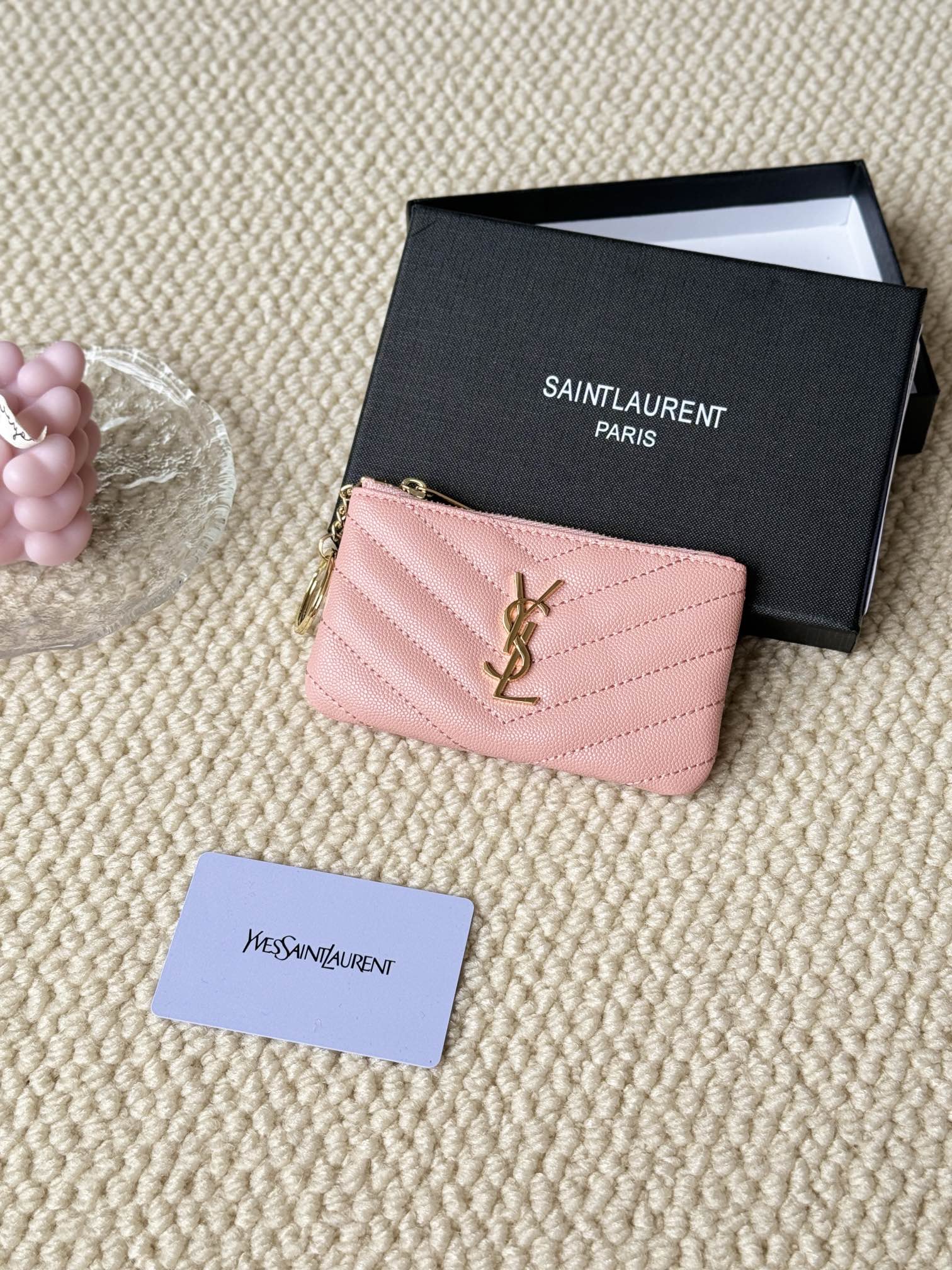 YSL Wallet 438386 LM06 13cm