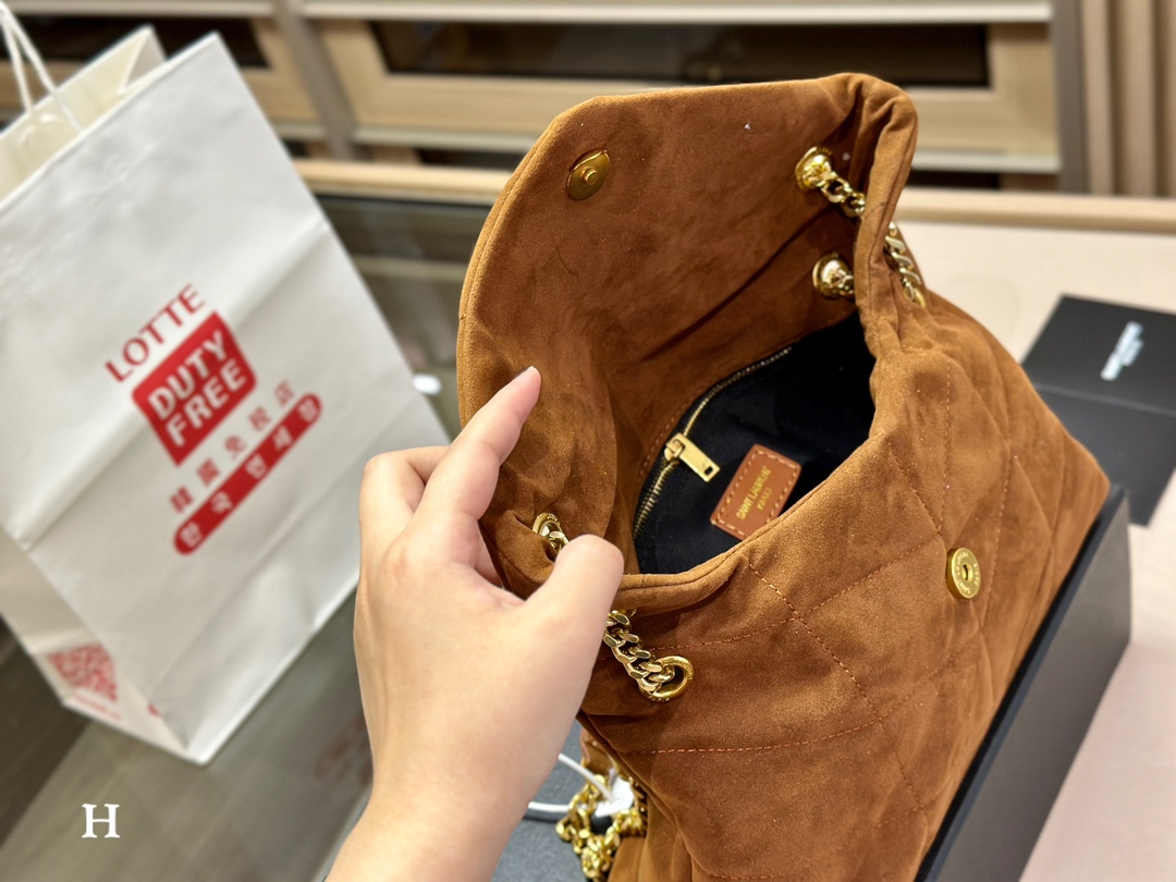 YSL Loulou puffer 4752 DB551 28cm