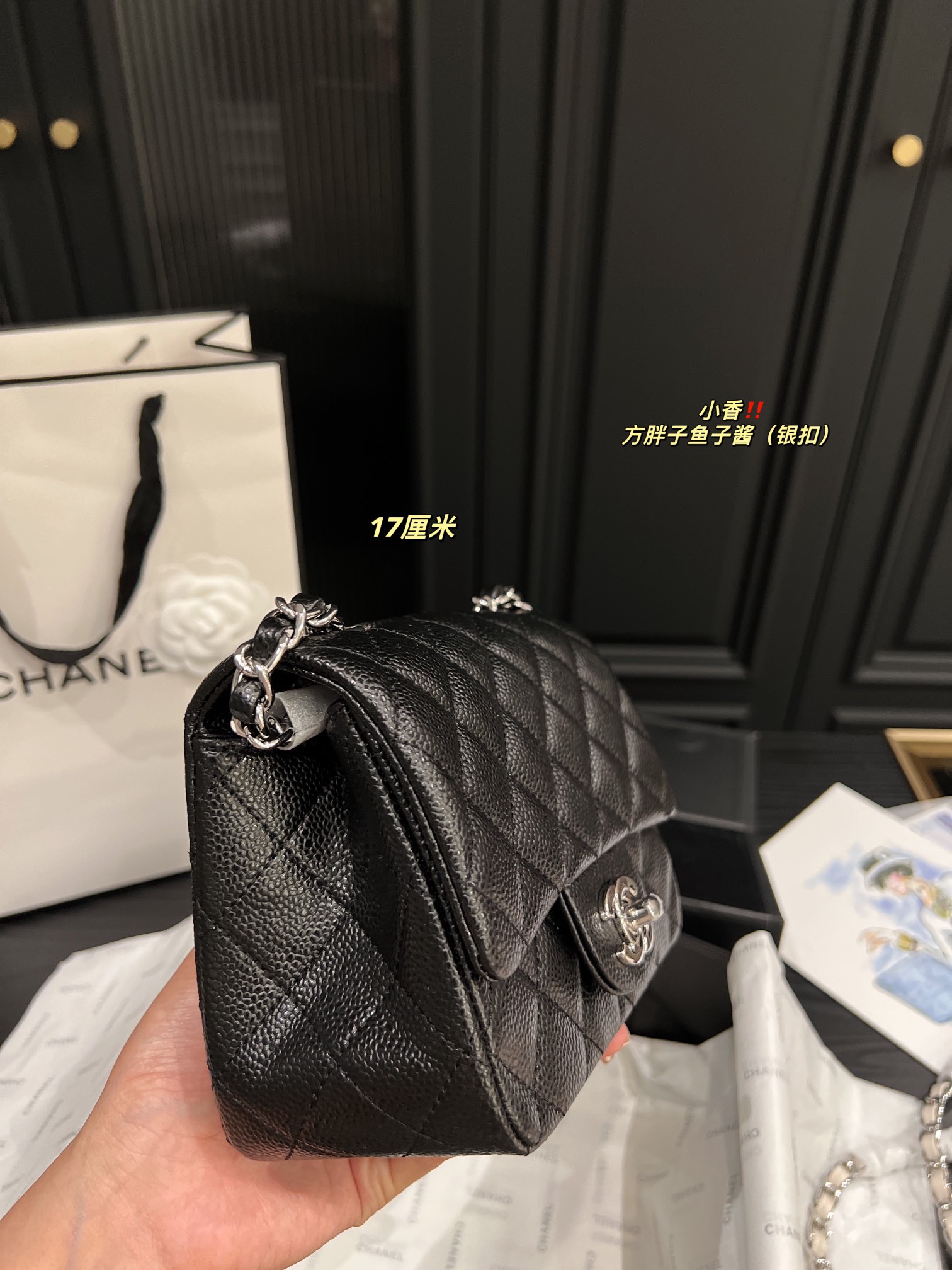 Chanel Shoulder Bag 017 DB071 17cm