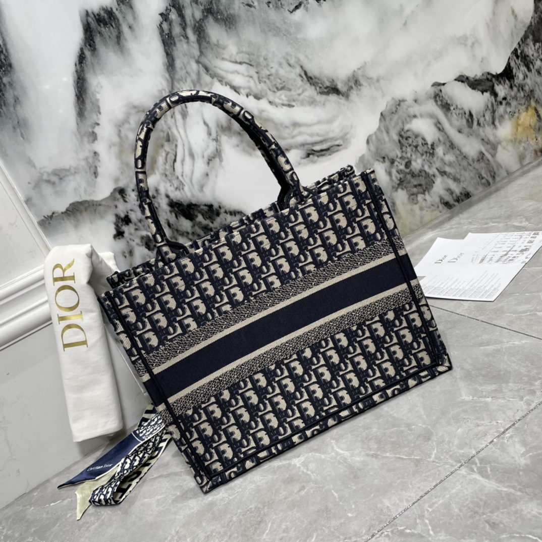 10A + top quality Medium Dior Book Tote 0175 XB022 36cm