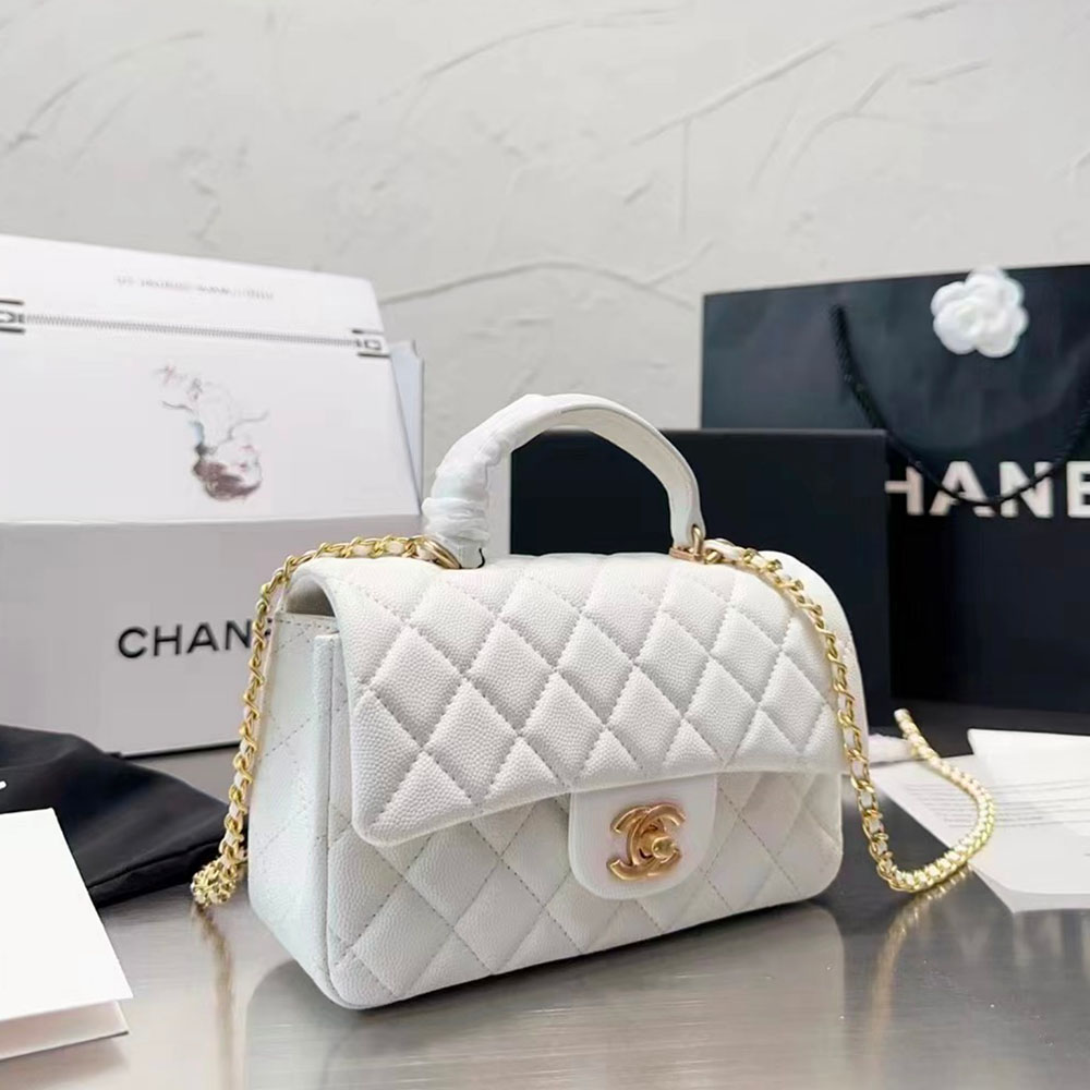 Chanel Lambskin Trendy CC Handle Bag(Replica)
