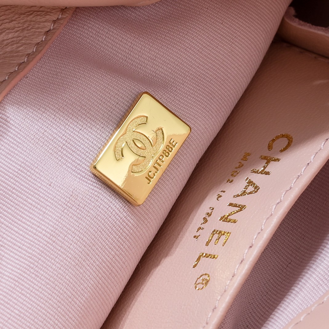 Chanel 23b Gold Coin Pink Shoulder Bag  Shoulder Bag Handbag