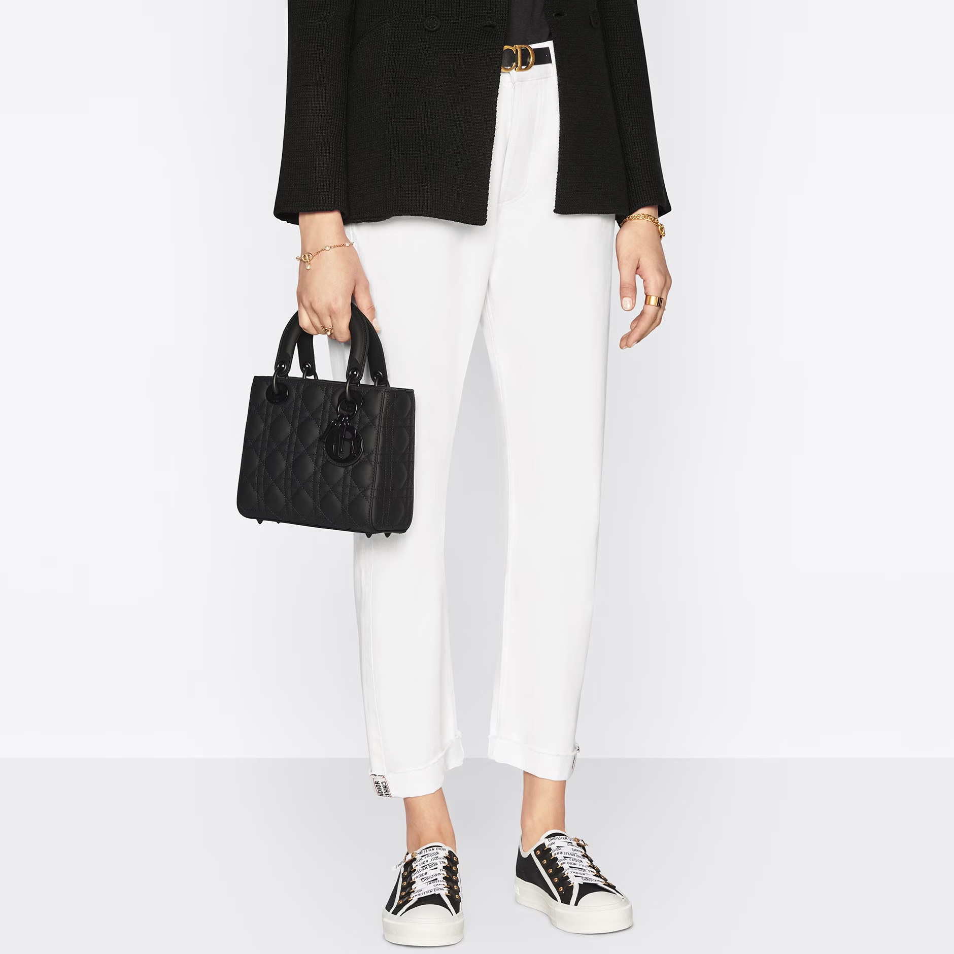 Dior Small Lady Dior Shoulder Bag MY ABCDIOR BAG (Replica)