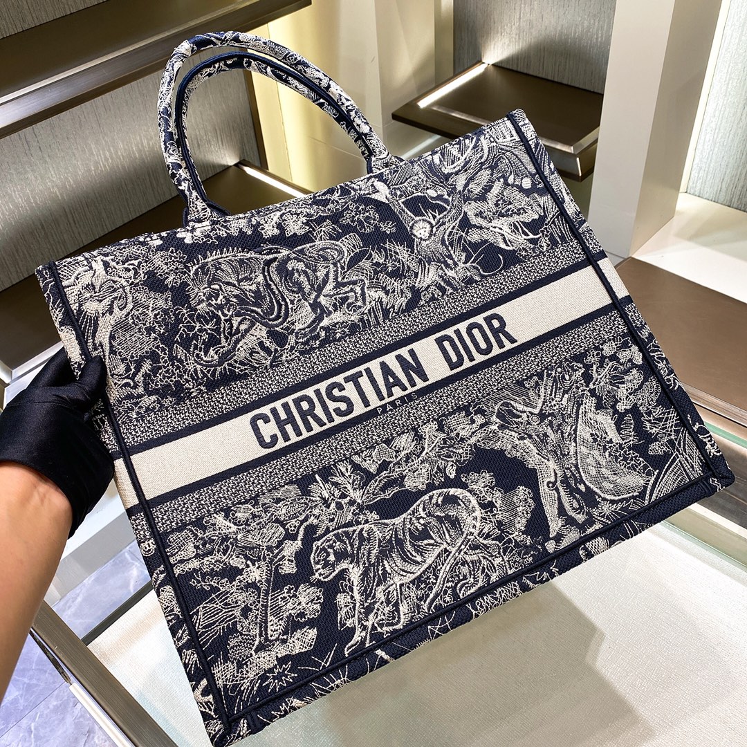 10A + top quality Large Dior Book Tote 1286 DLAM042 42cm