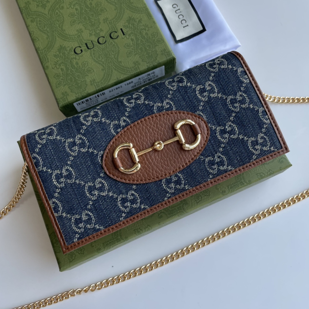 Gucci 1955 Horsebit Chain Wallet（Replica）