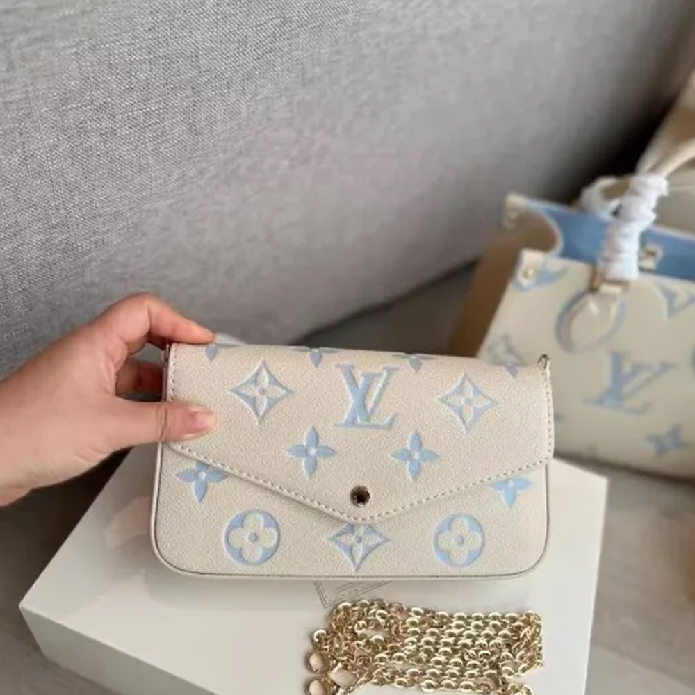 LV POCHETTE FÉLICIE Chain Bag M61276 LM071 22cm