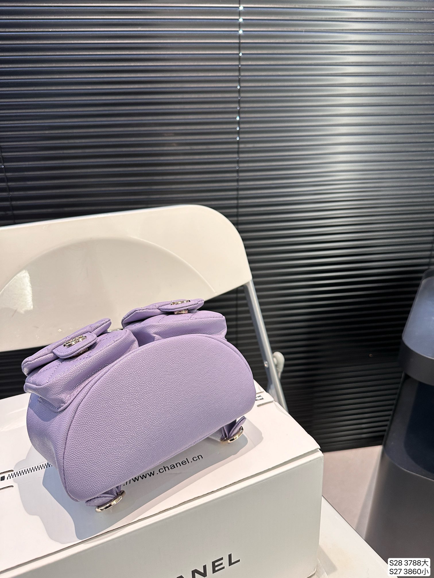 Chanel Backpack 3788 LLS002 17-20cm