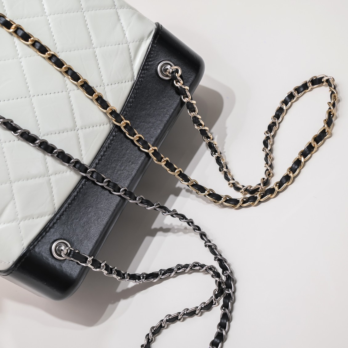 Chanel 17 Gabrielle Stray Backpack Shoulder Bag Handbag