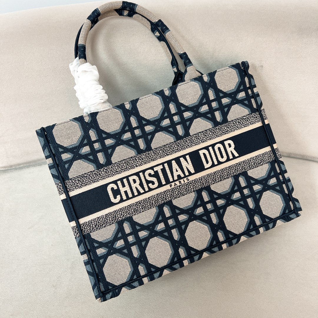 10A + top quality Medium Dior Book Tote 1296 DLAM022 36cm