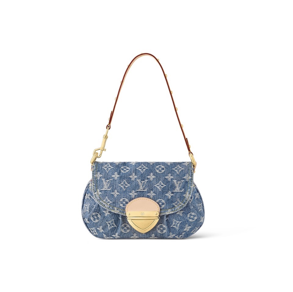 Louis Vuitton LV Sunset Denim Handbag Shoulder Bag(Replica)