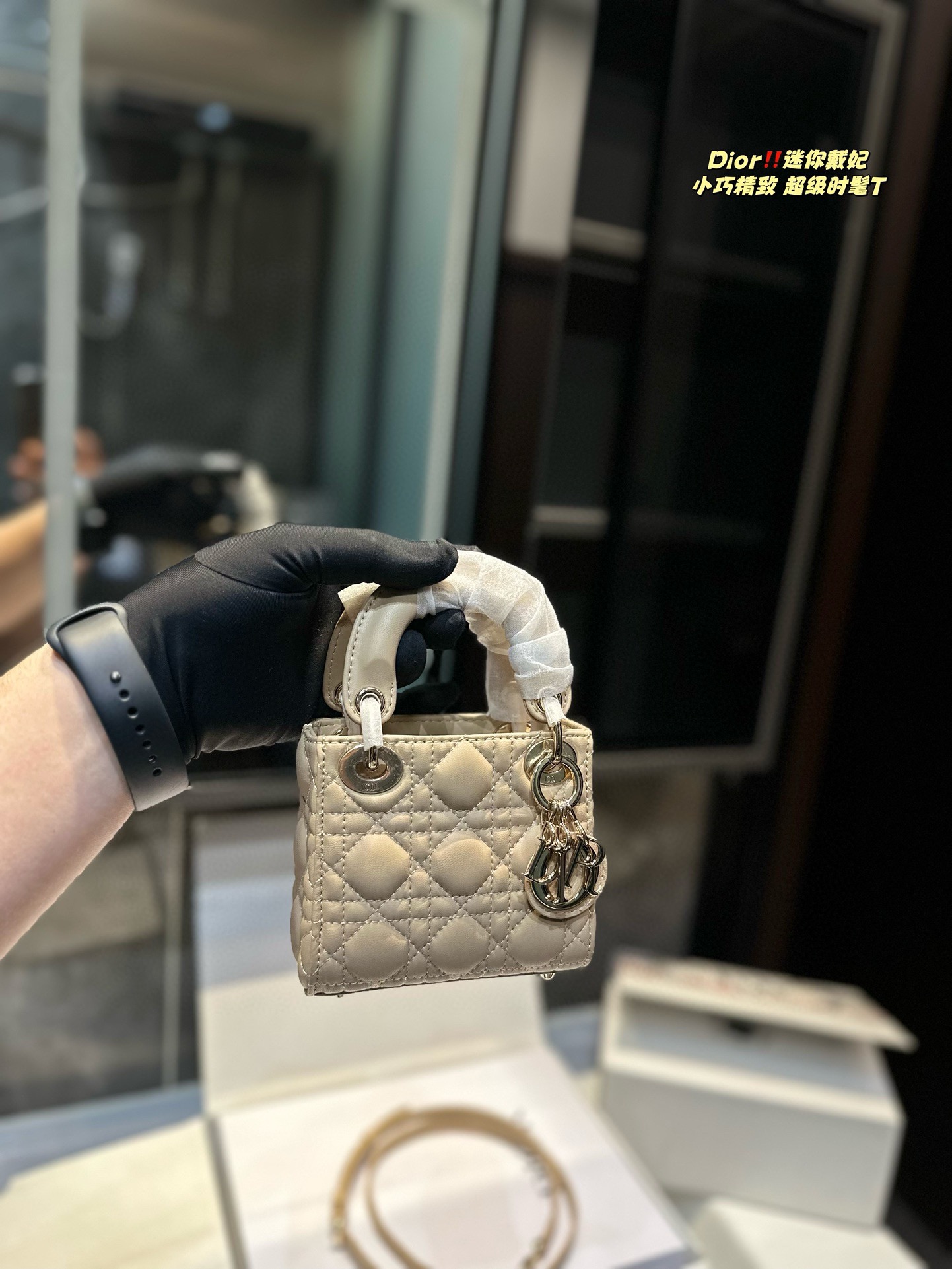 Dior Lady Dior Micro Bag 001 DB571 12cm